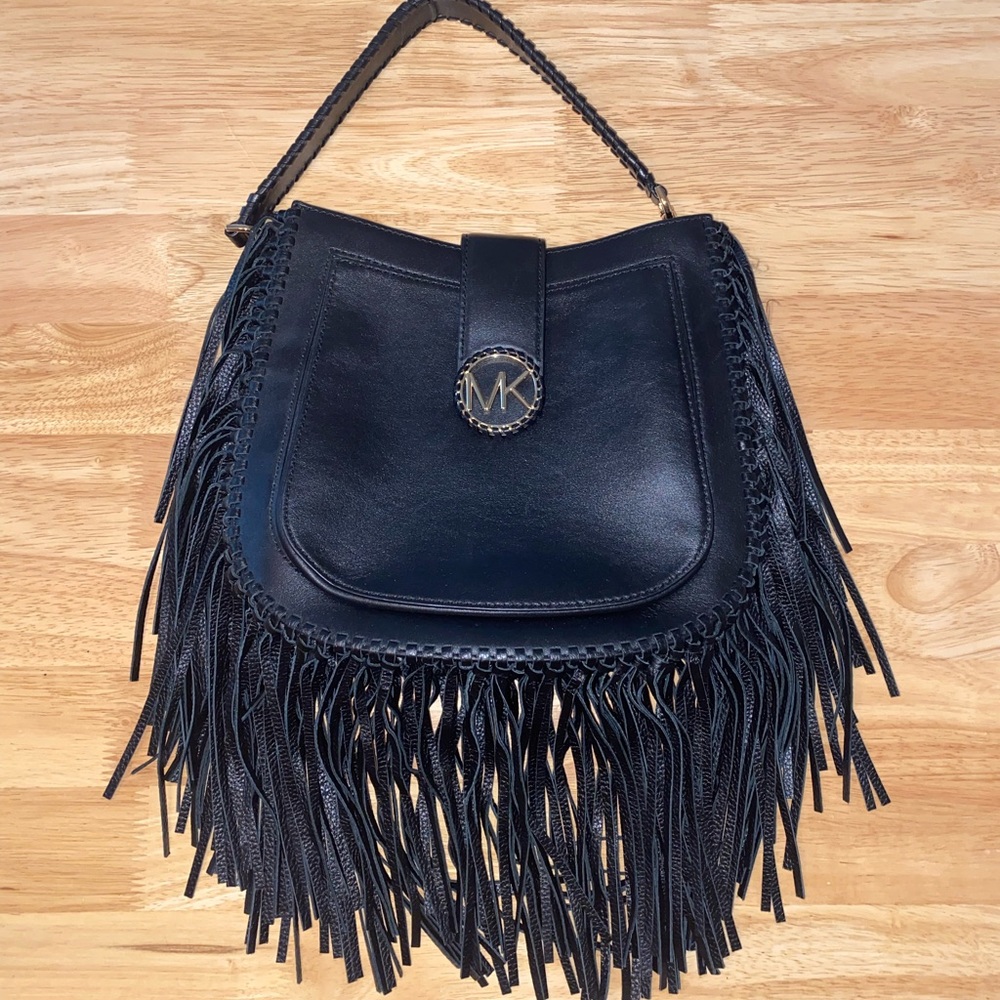Michael Kors fringed shoulder bag